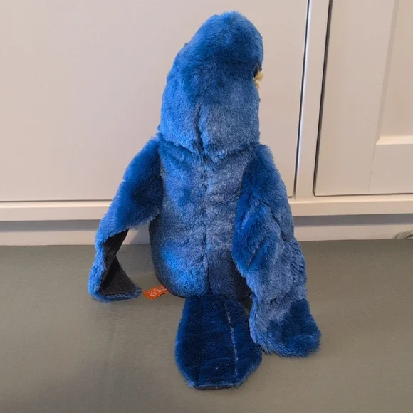 Nashville Zoo Blue Parrot Plush - Picture 3 of 3
